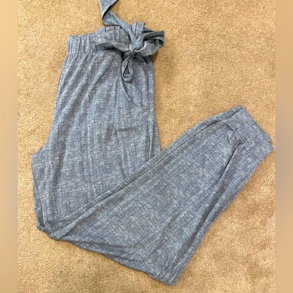 Ande Gray Slip On Pants Medium